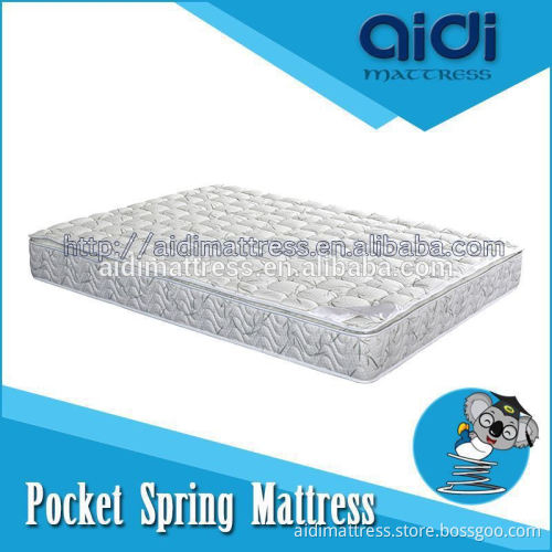 Elegant Design Bamboo Fabric Pocket Spring PU Foam Mattress From China AL-1103
